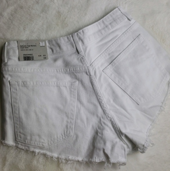Topshop Kiri Authentic High Waist  Shorts NWT - Picture 6 of 7